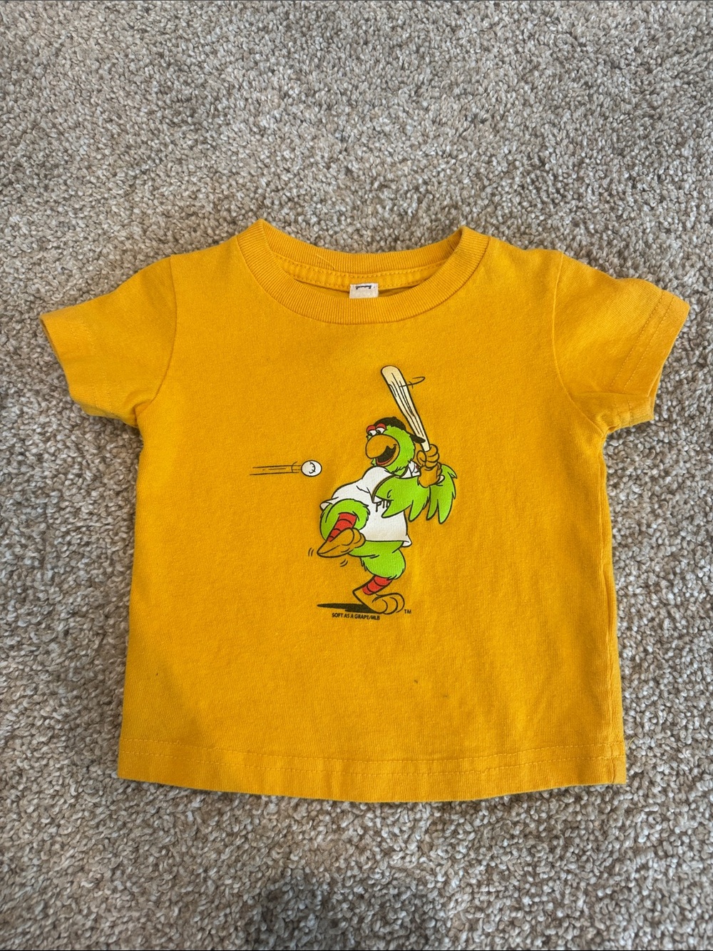 MLB Pittsburgh Pirates Parrot Baseball Graphic Tee 12 Months